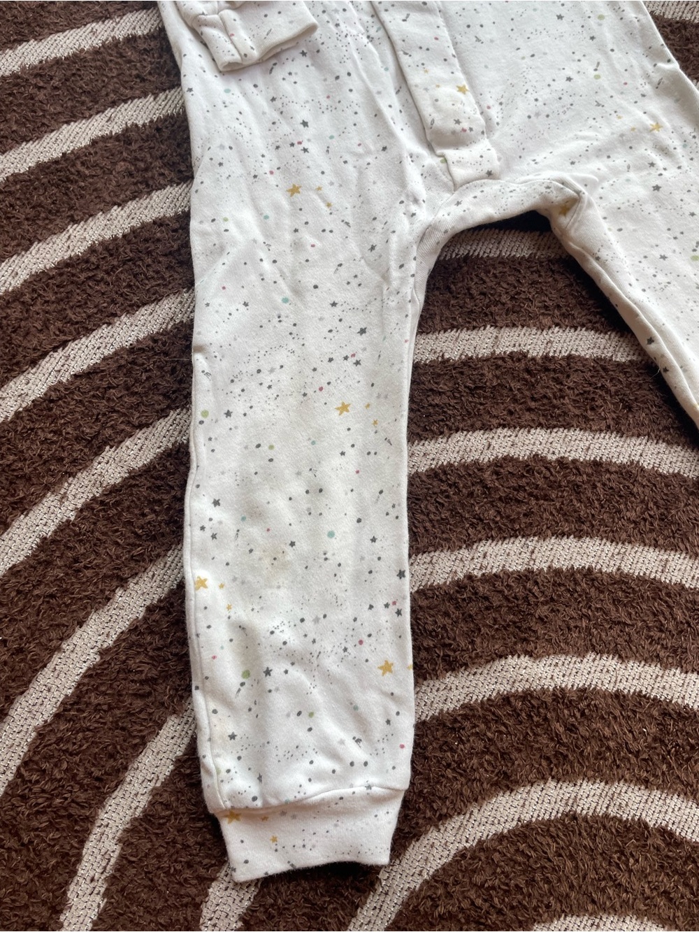 Magnetic Me 18-24 mo Pajama Set - Pink Floral & White Star - Picture 4 of 14